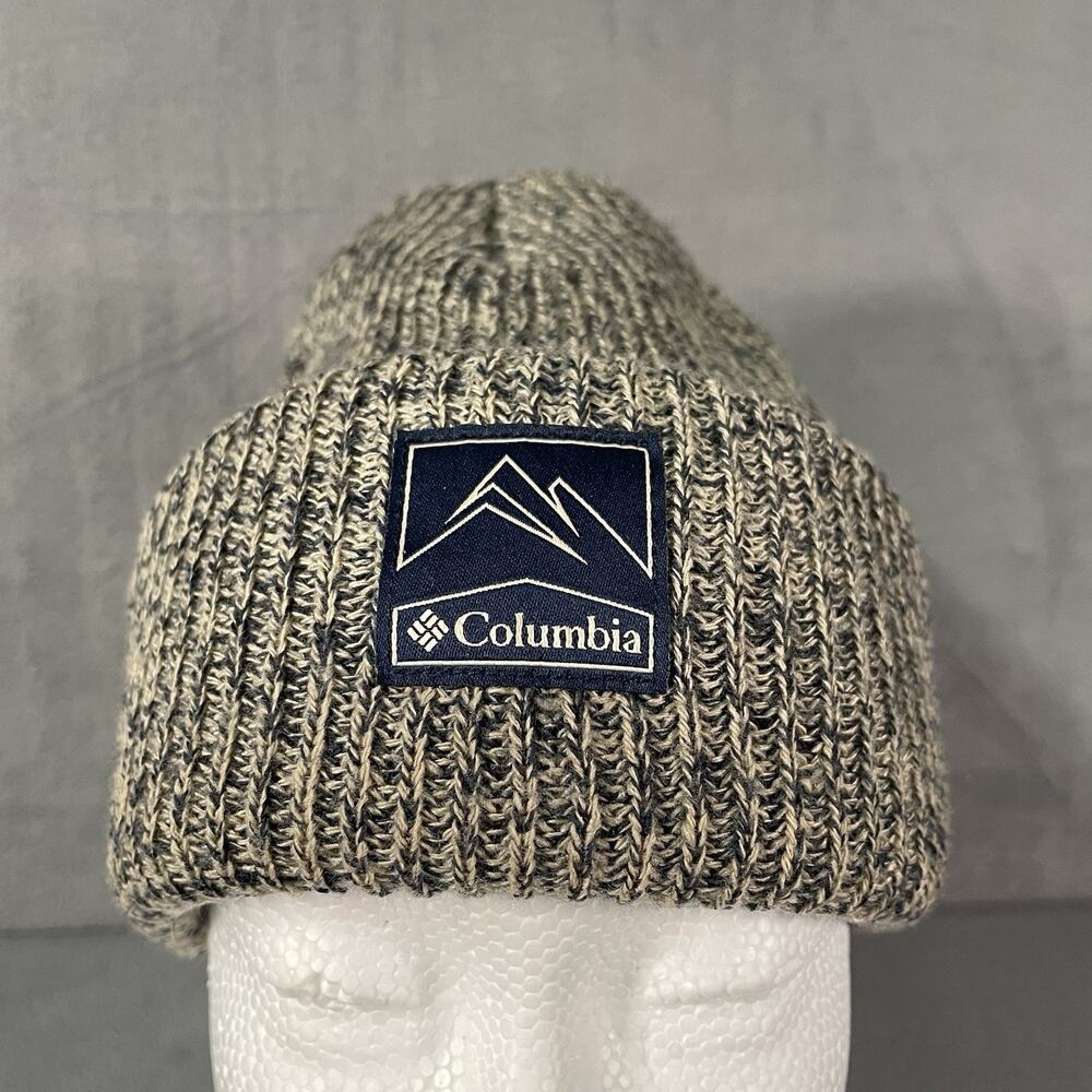 Columbia Men's Whirlibird Cuffed Beanie Hat Color: Gray One Size - Picture 7 of 8